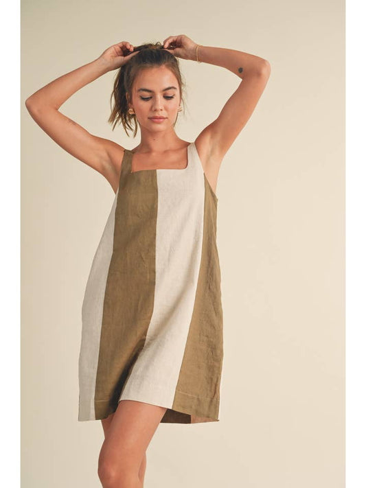 Linen Mini Dress | Miou Muse - Apparel - Clothes - Linen
