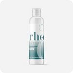 A clear plastic bottle labeled "Liposomal D3K2 | Rho Nutrition" contains 4 fl oz (120 ml) of a Vitamin D and K2 dietary supplement by Rho Nutrition, shown on a plain white background.