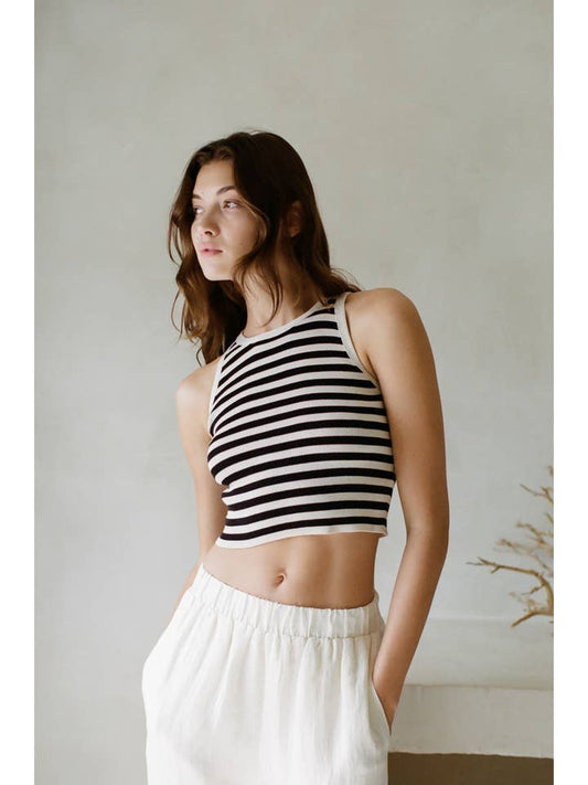 Marcelle Striped Tank | By Together