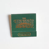 A green matchbook labeled "The Incense Match" by The Incense Match in bayberry scent—these portable incense matches freshen the air and make a great fragrance gift.