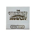 A packet labeled "Matches | The Incense Match" from The Incense Match rests on a white background—perfect as an incense gift or distinctive air freshener for any room.