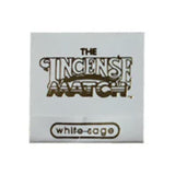 A packet labeled "Matches | The Incense Match" from The Incense Match rests on a white background—perfect as an incense gift or distinctive air freshener for any room.