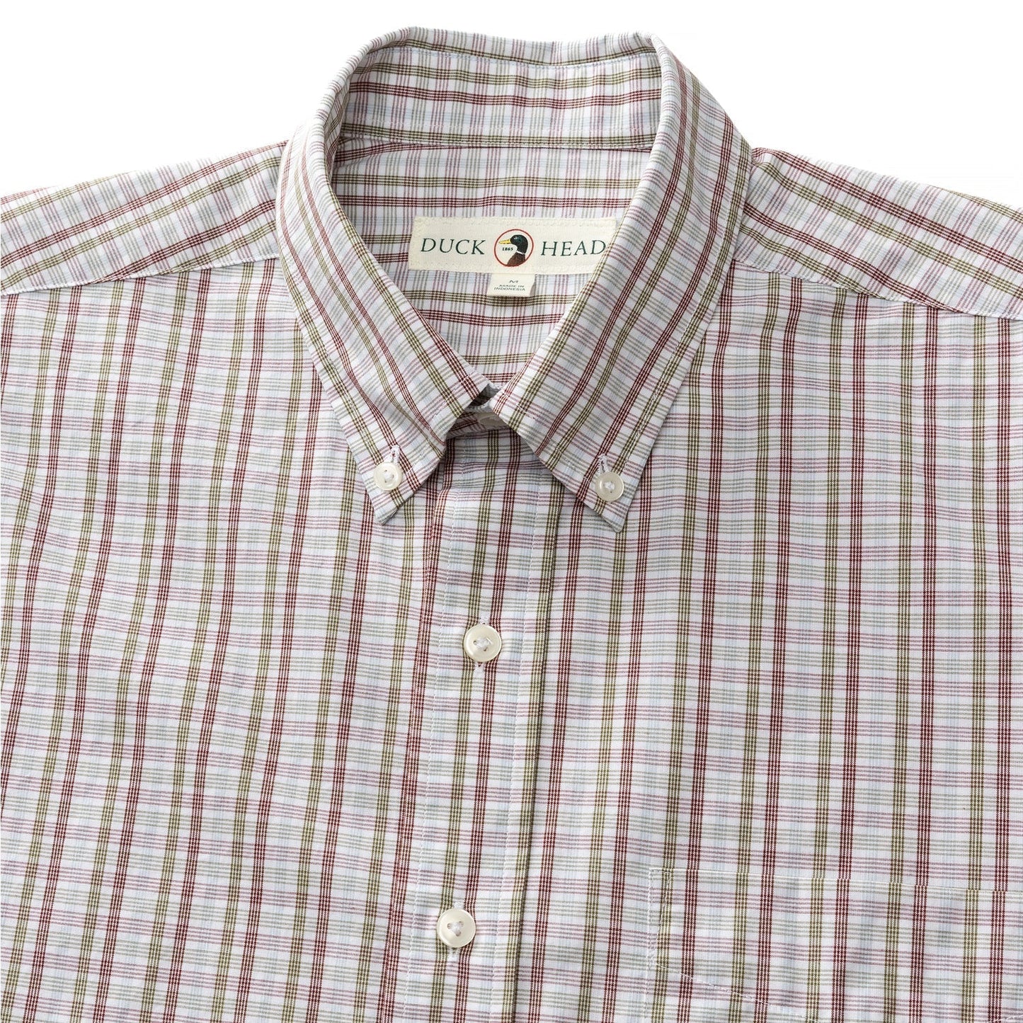Mildren Collar Poplin Shirt | Duck Head - Apparel - Collard