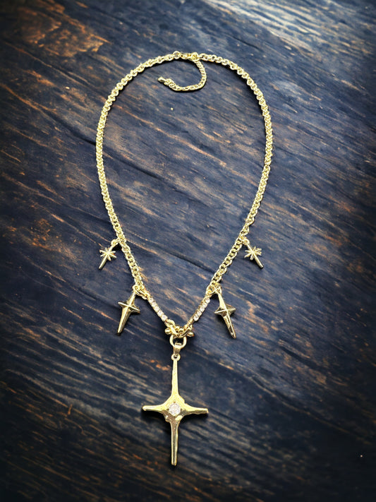 North Star Necklace | Minh Atelier - Jewelry - 18k Gold