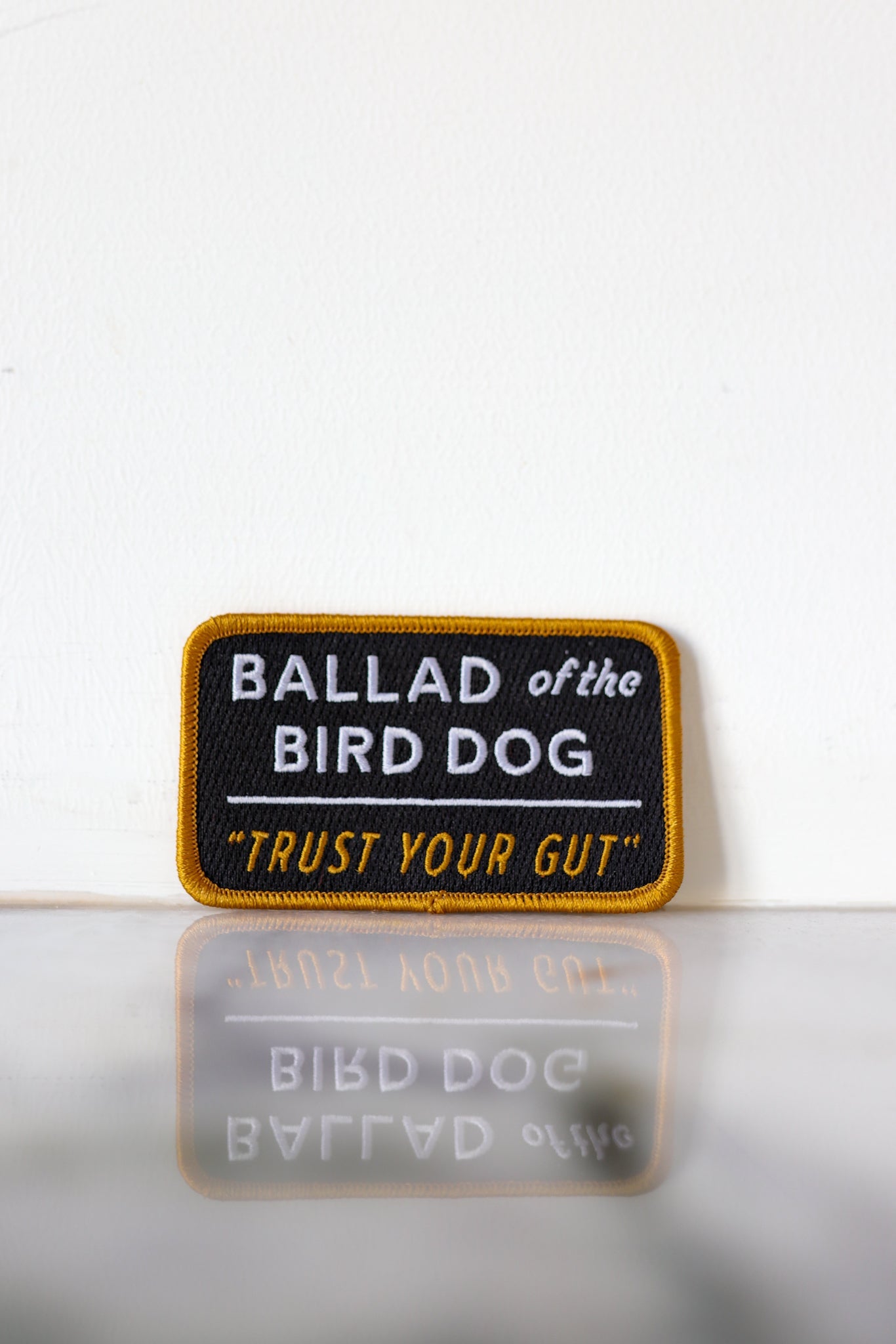Patch | Trust Your Gut Vintage Slate Ballad Of The Bird Dog