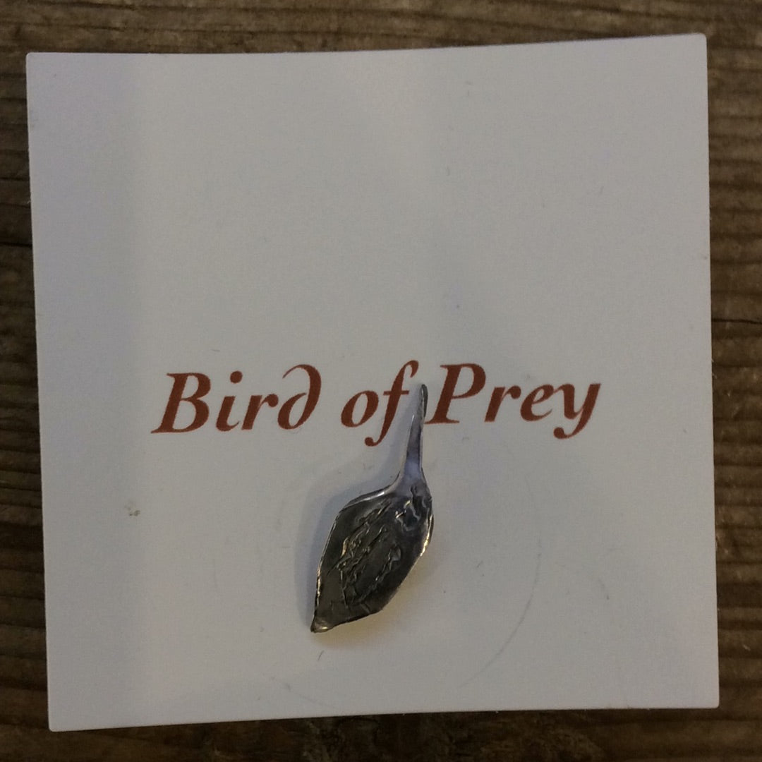 Pin | Assorted Pin/brooch | Bird Of Prey - Silver Leaf -