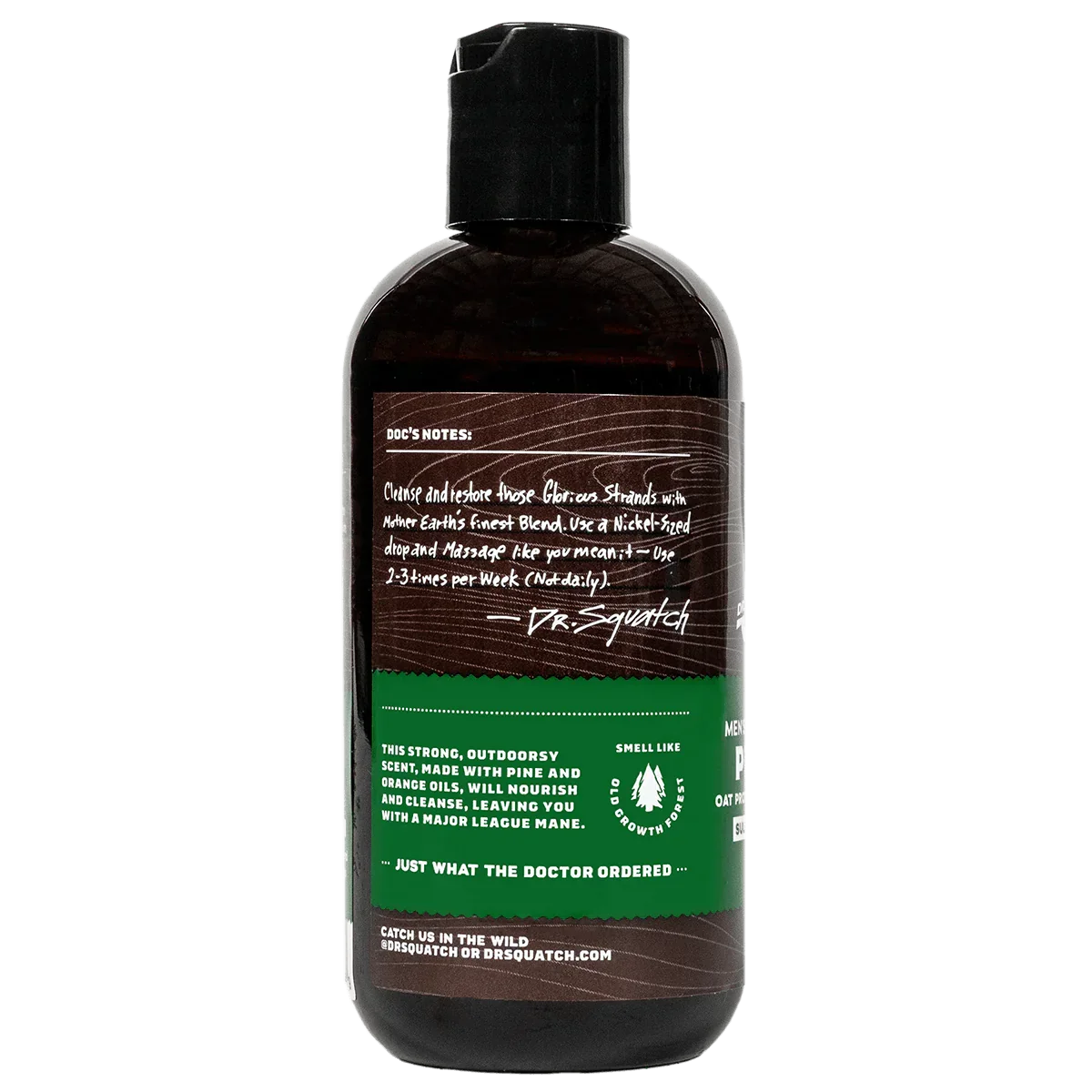 Pine Tar┃shampoo┃dr.squatch - Face And Body - Men’s