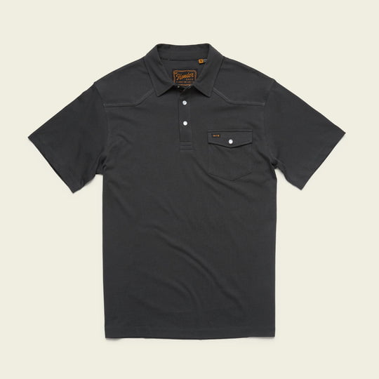 Ranchero Polo | Antique Black | Howler Brothers - Apparel