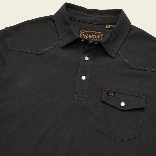 Ranchero Polo | Antique Black | Howler Brothers - Apparel