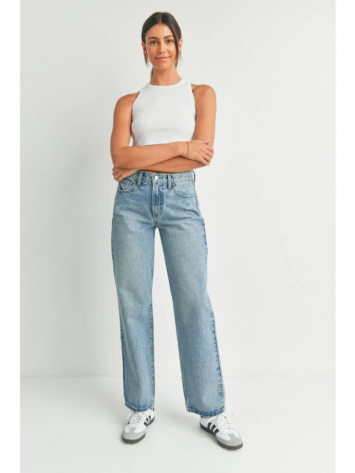 Relaxed Straight Jeans | Jbd - 24 - Apparel - Blue Jeans