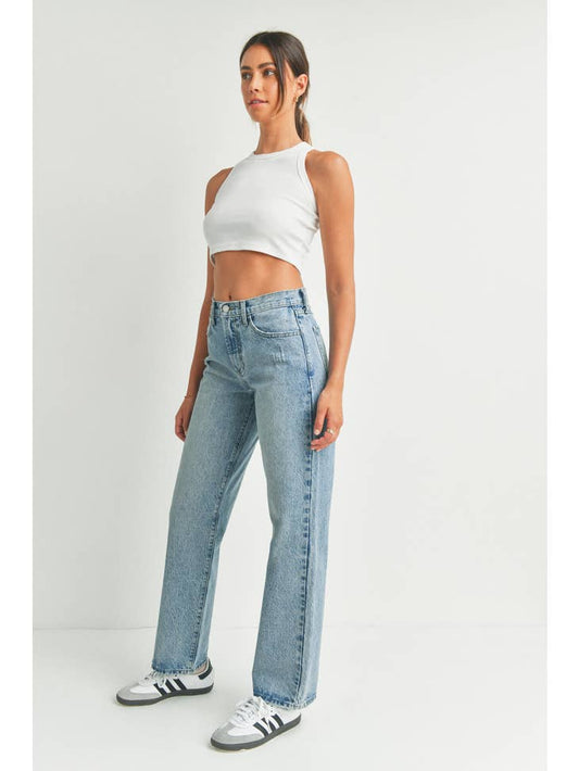 Relaxed Straight Jeans | Jbd - Apparel - Blue Jeans - Jbd