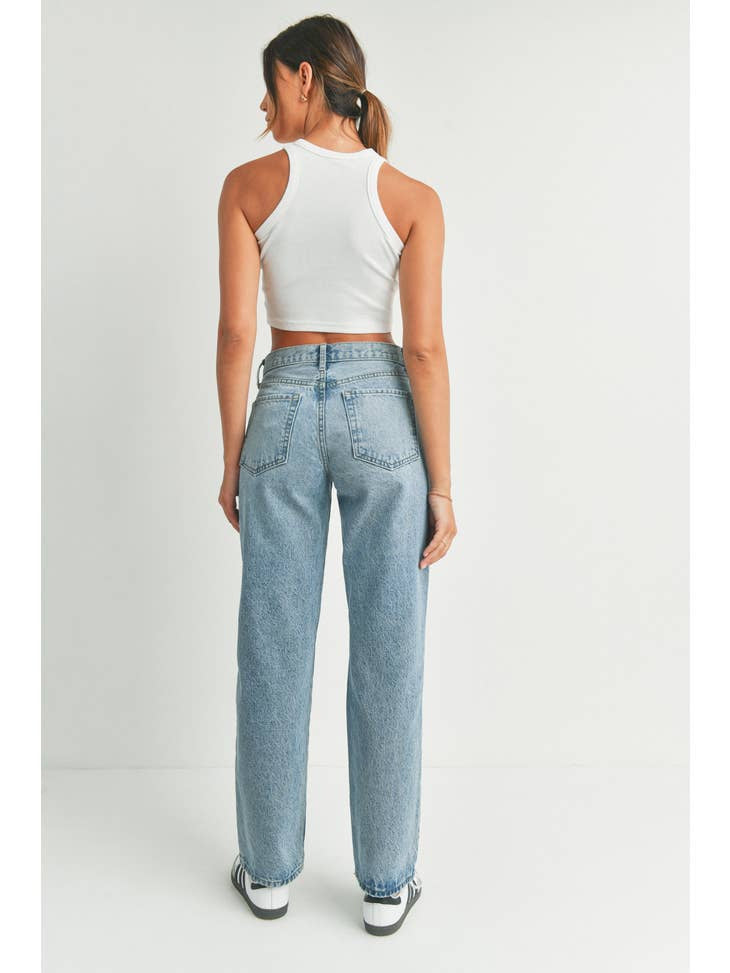 Relaxed Straight Jeans | Jbd - Apparel - Blue Jeans - Jbd