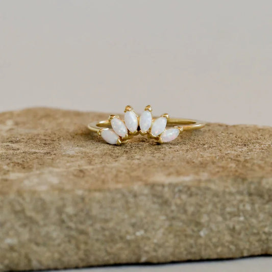Ring | Opal Crown | Jaxkelly - 6 - Jewelry - Burst -
