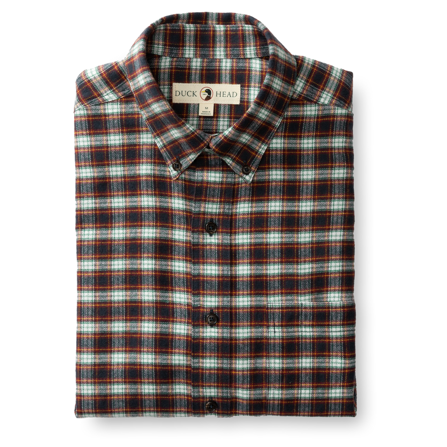 Rosemont Plaid Woven Flannel Shirt | Duck Head - Apparel