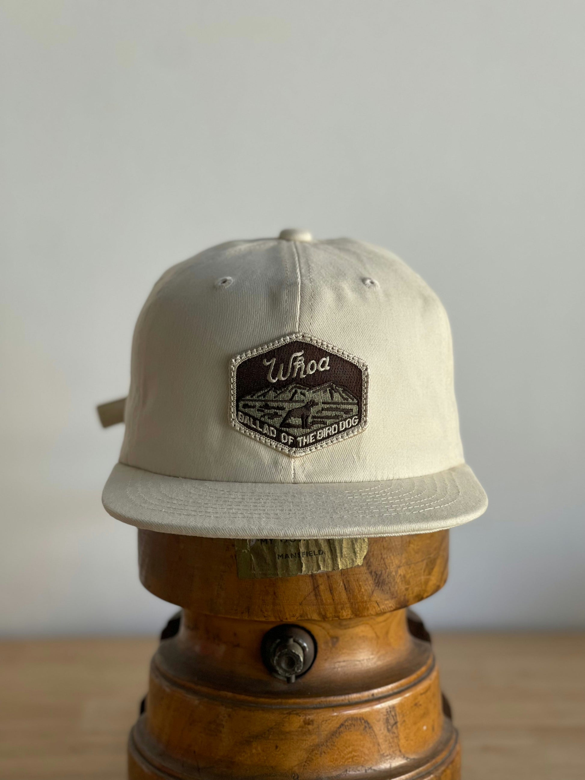 Whoa Bird Hunting Hat with Embroidered Eyelets Classic Ballad of the Bird Dog