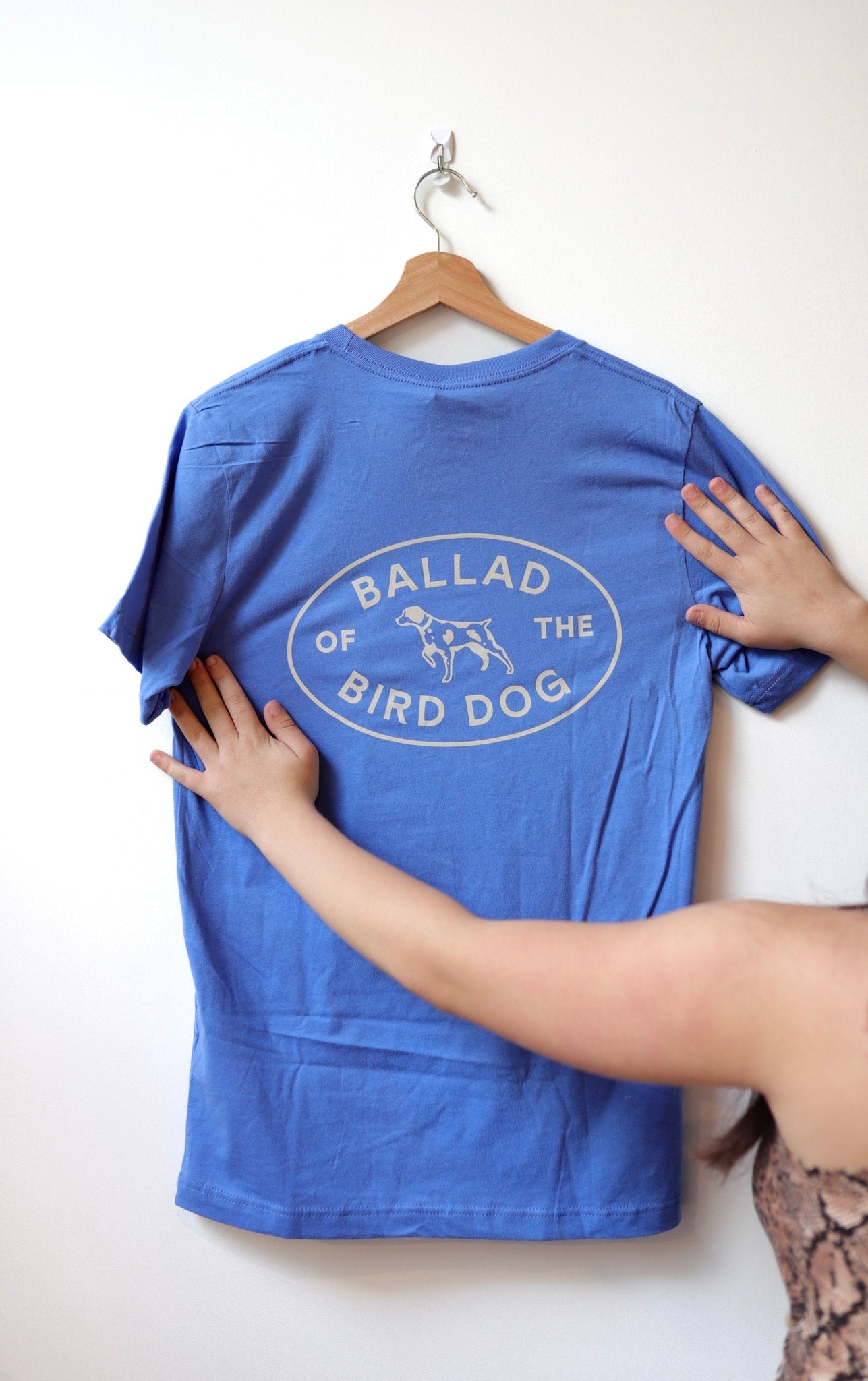 Shop Shirt | Bird Dog Emblem Ballad Of The - Columbia Blue