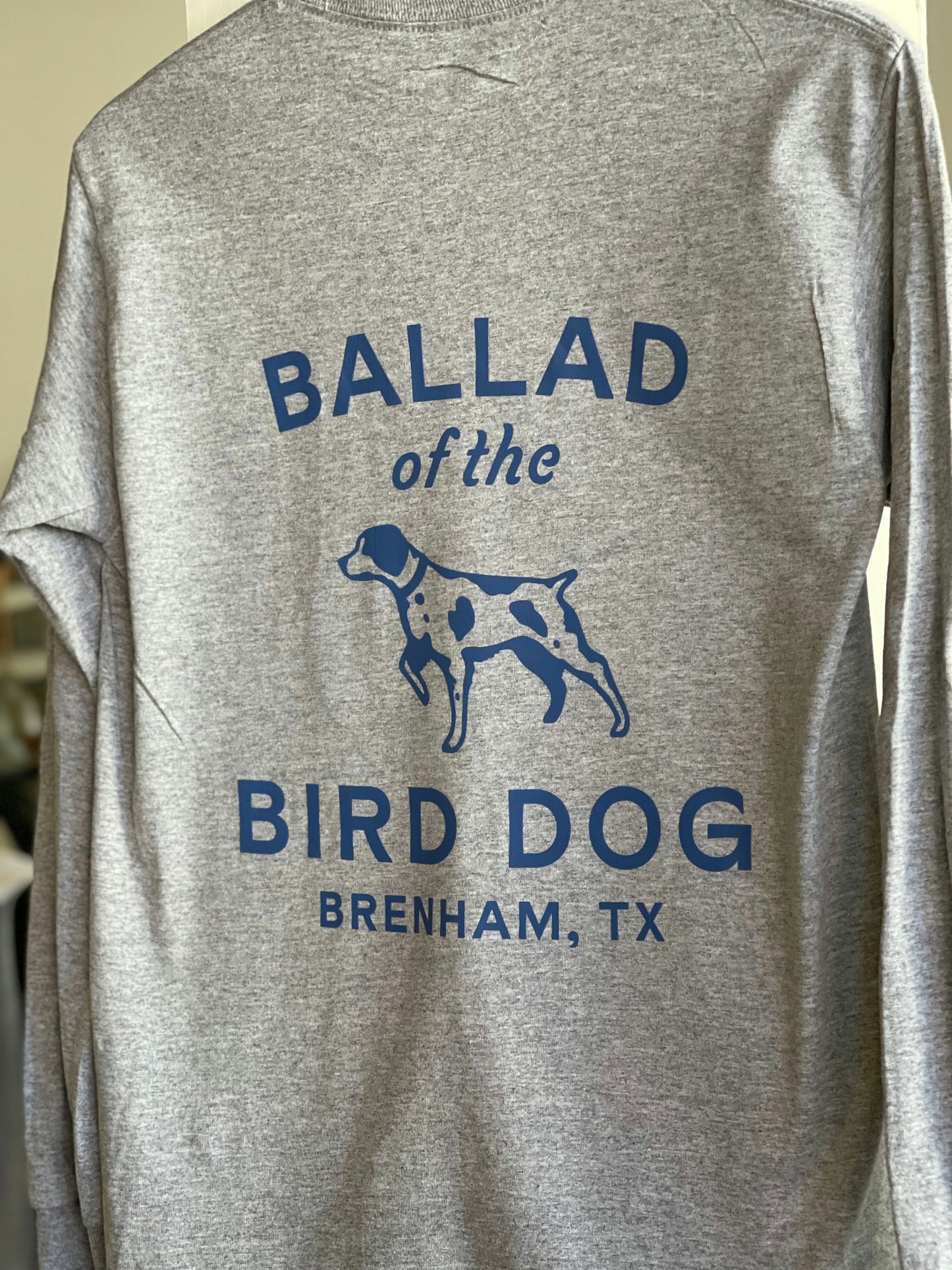 Shop Shirt | Long Sleeve Bird Dog Classic Logo Ballad