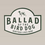 The Shop Sticker | Heritage Lives Here by Ballad of the Bird Dog is a white and green sticker with a dog design—perfect for fans of durable stickers.