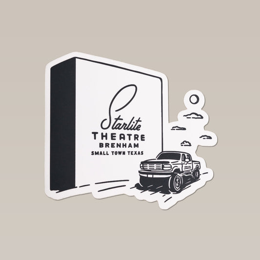 Shop Sticker | Starlite Small Town Texas | Ballad