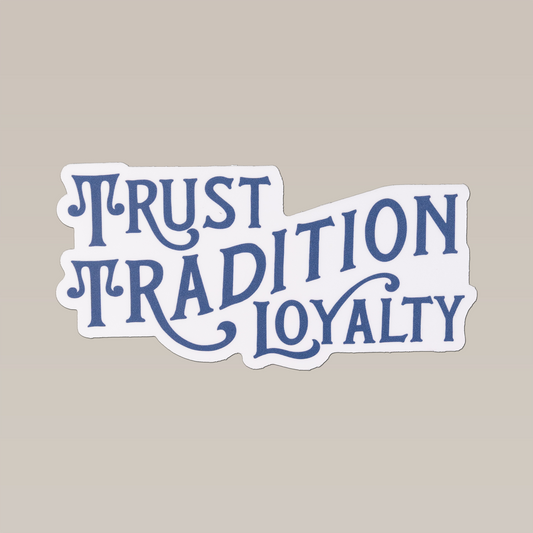 Shop Sticker | Values | Ballad of the Bird Dog - Stickers