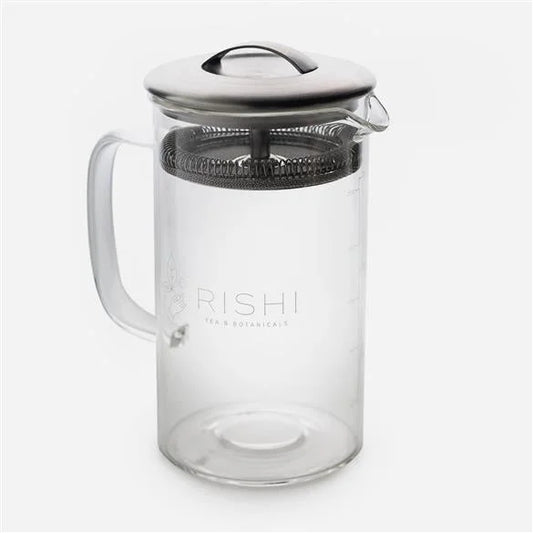 Simple Brew | Medium Glass Teapot | Rishi - Pantry And Bar -