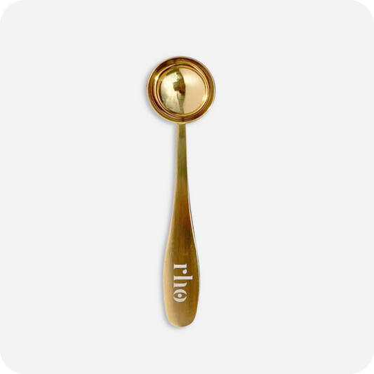 Stainless Steel Serving Spoon | Rho Nutrition - Face