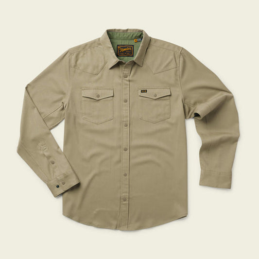 Stockman Stretch Snapshirt | Aloe | Howler Brothers - Small