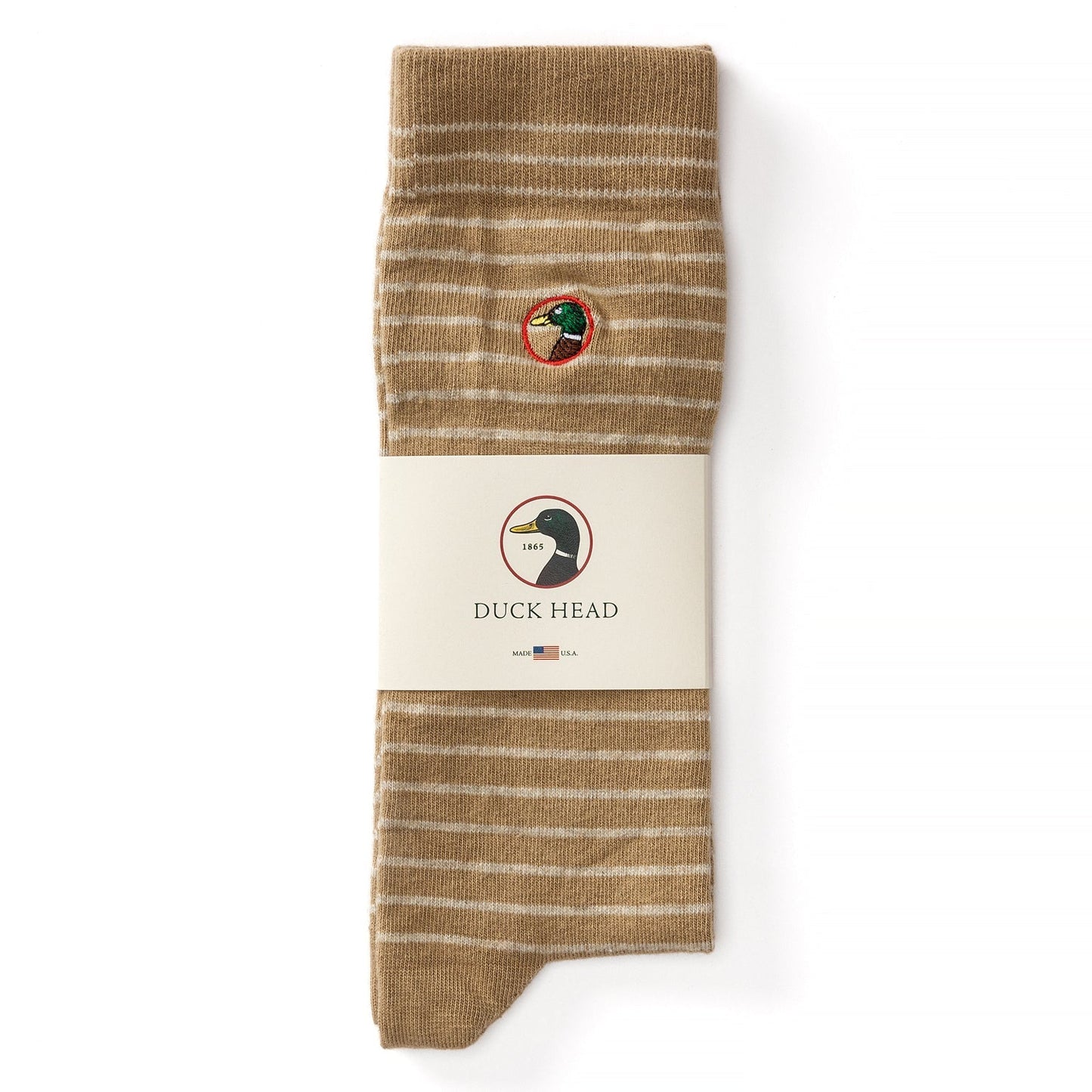 Striped Logo Sock | Duck Head - Apparel - Apparel - Sale