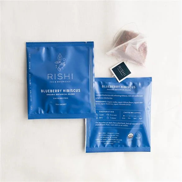 Tea | Blueberry Hibiscus | Rishi - Pantry And Bar -