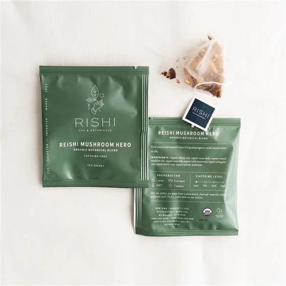 Tea | Reishi Mushroom Hero | Rishi - Pantry And Bar - Coffee