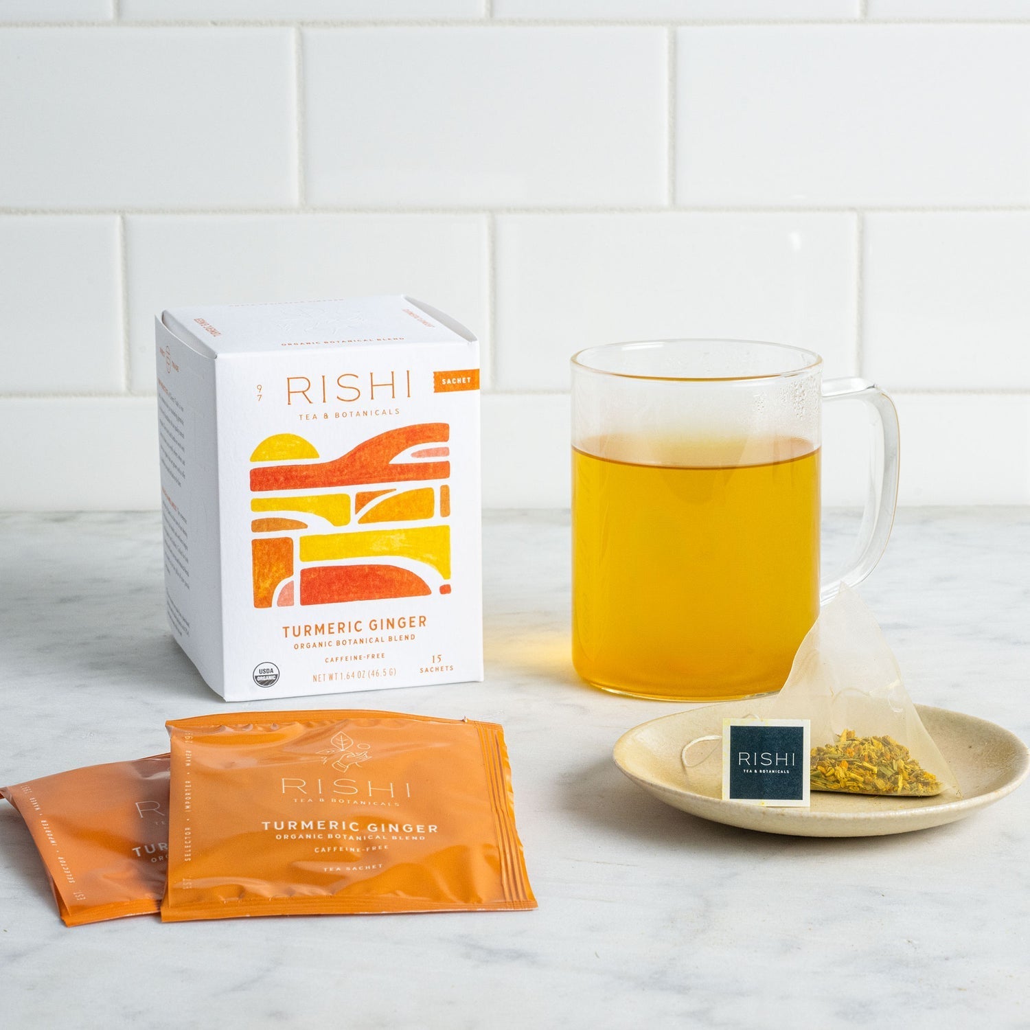Tea | Turmeric Ginger | Rishi - Pantry And Bar - Coffee -
