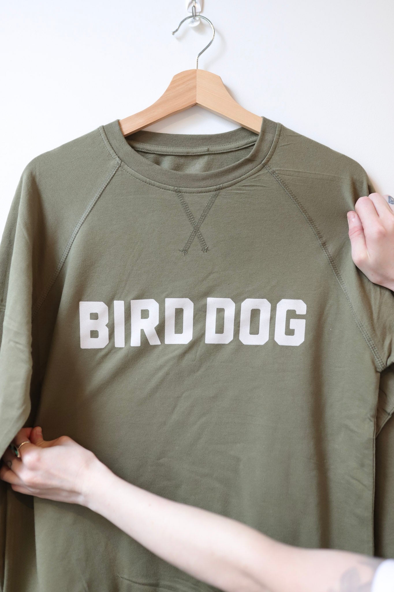 Terry Raglan Sweater | Bird Dog Honor Ballad