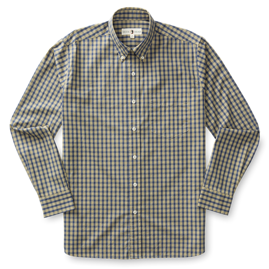 Tomlin Collar Plaid Poplin Shirt | Duck Head - Medium