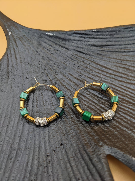 Verdure Earrings | Minh Atelier - Jewelry - 18k Gold -