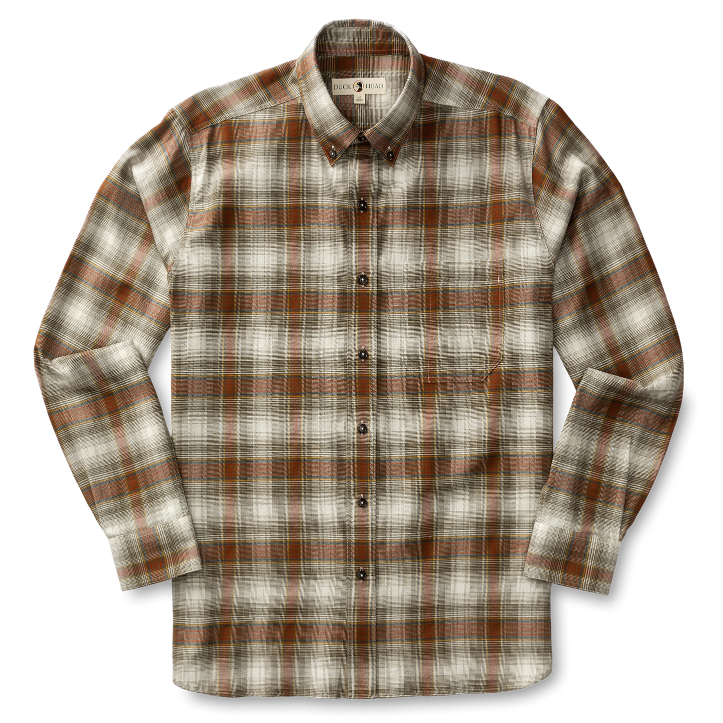Walsh Flannel Shirt | Duck Head - Large - Apparel - Collard