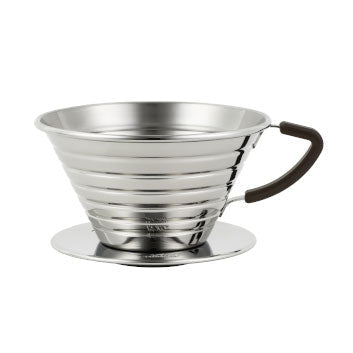 Wave 185 Stainless Steel Coffee Dripper | Kalita - Coffee -