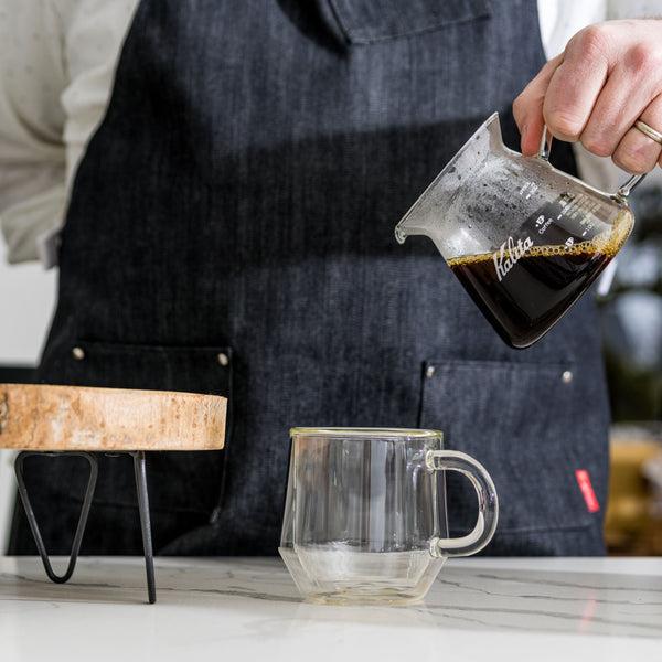 Wave Glass Coffee Server 300ml | Kalita - Coffee - Coffee -
