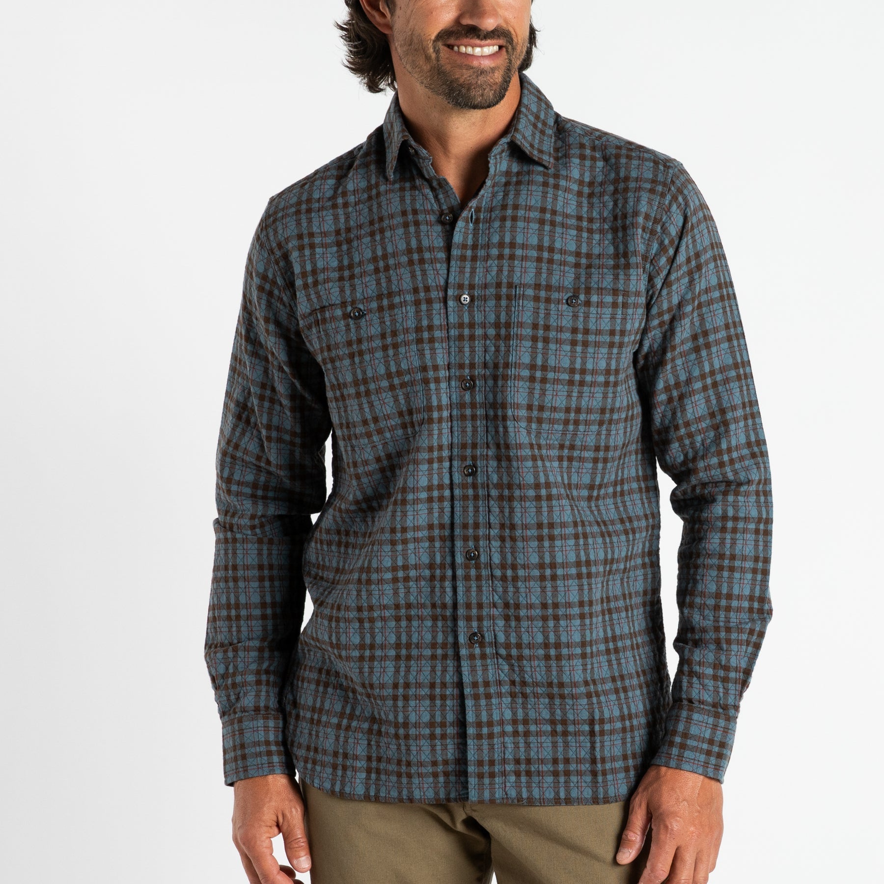 Westover Quilted Collar Shirt | Duck Head - Apparel
