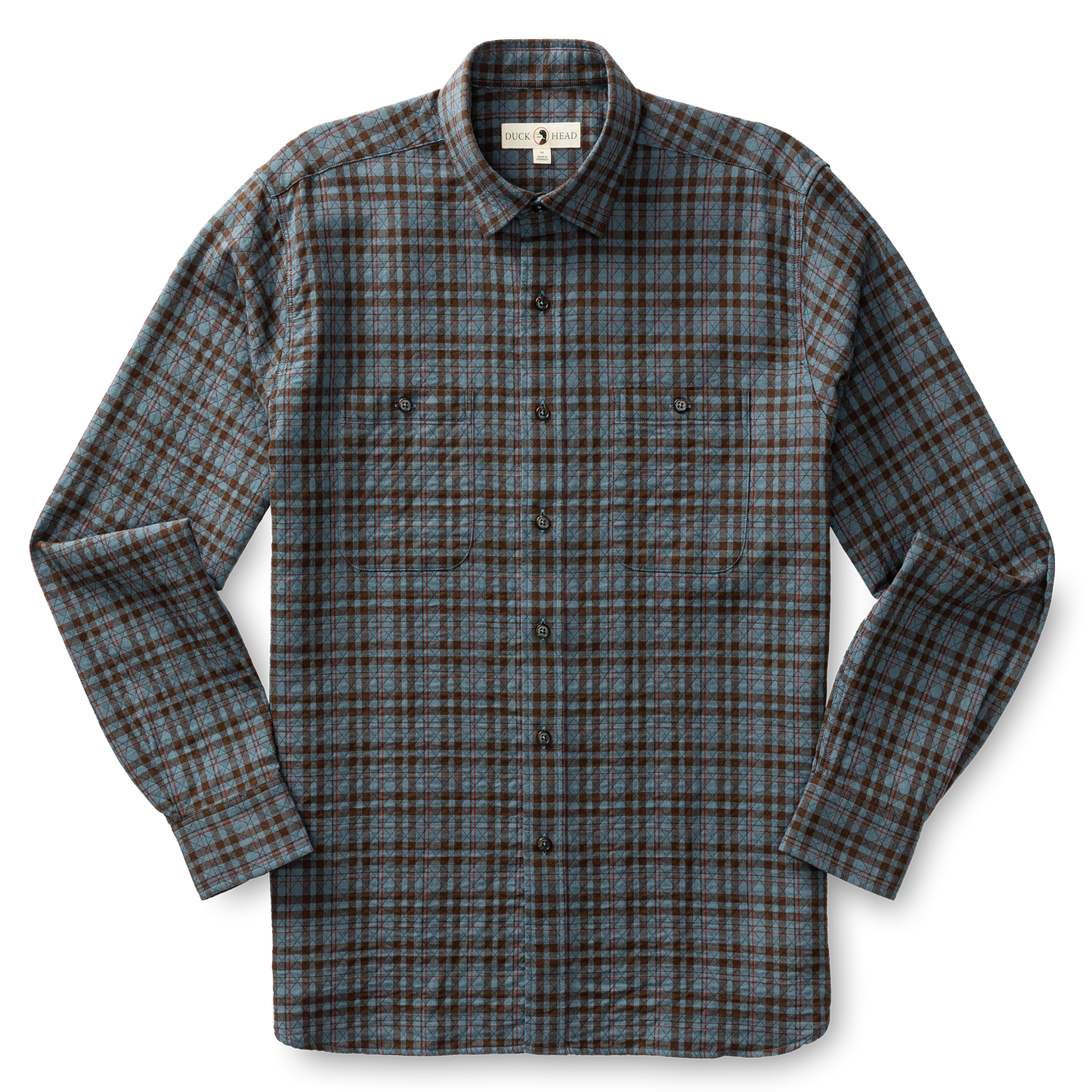 Westover Quilted Collar Shirt | Duck Head - Medium