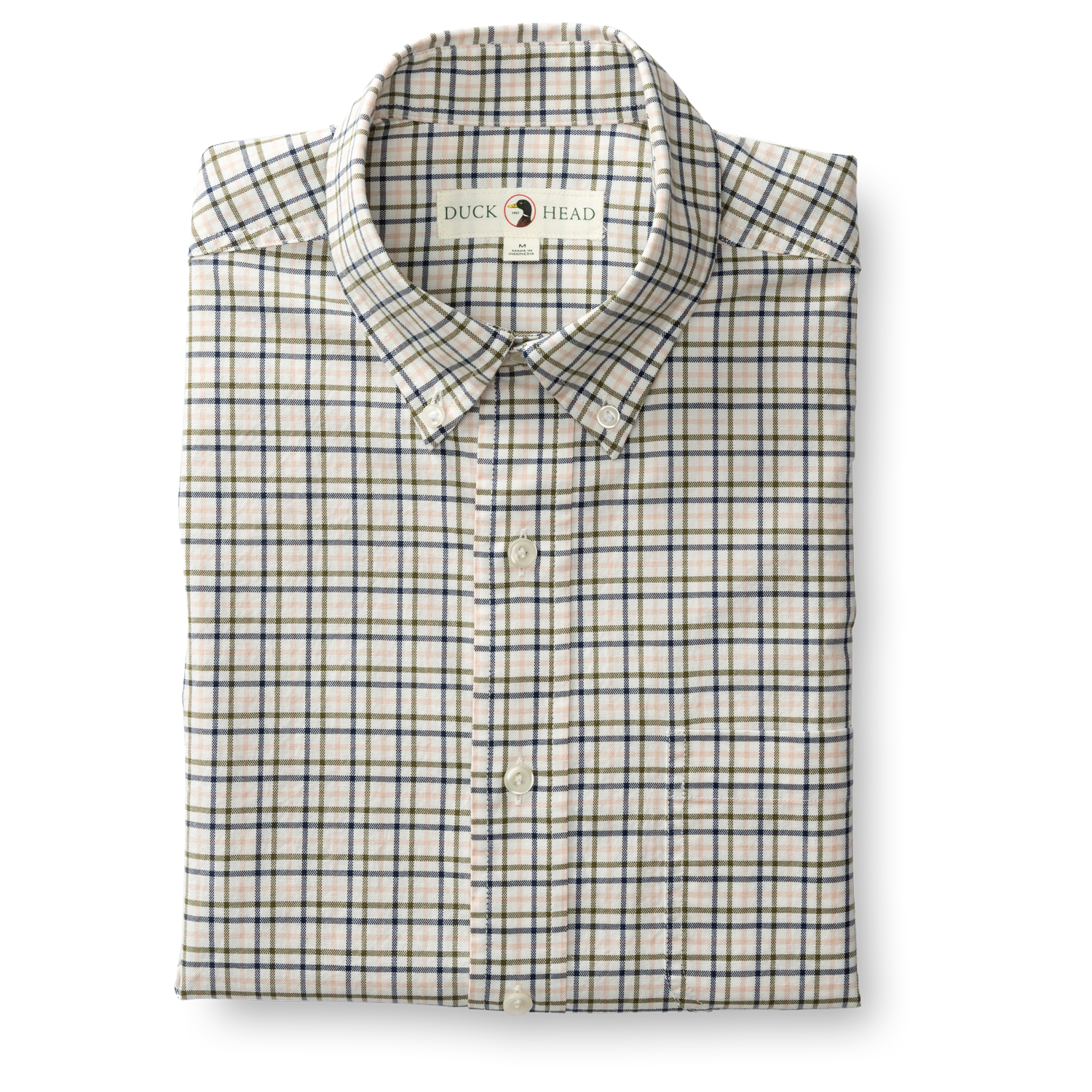 Willis Oxford Shirt | Indigo Blue | Duck Head - Apparel