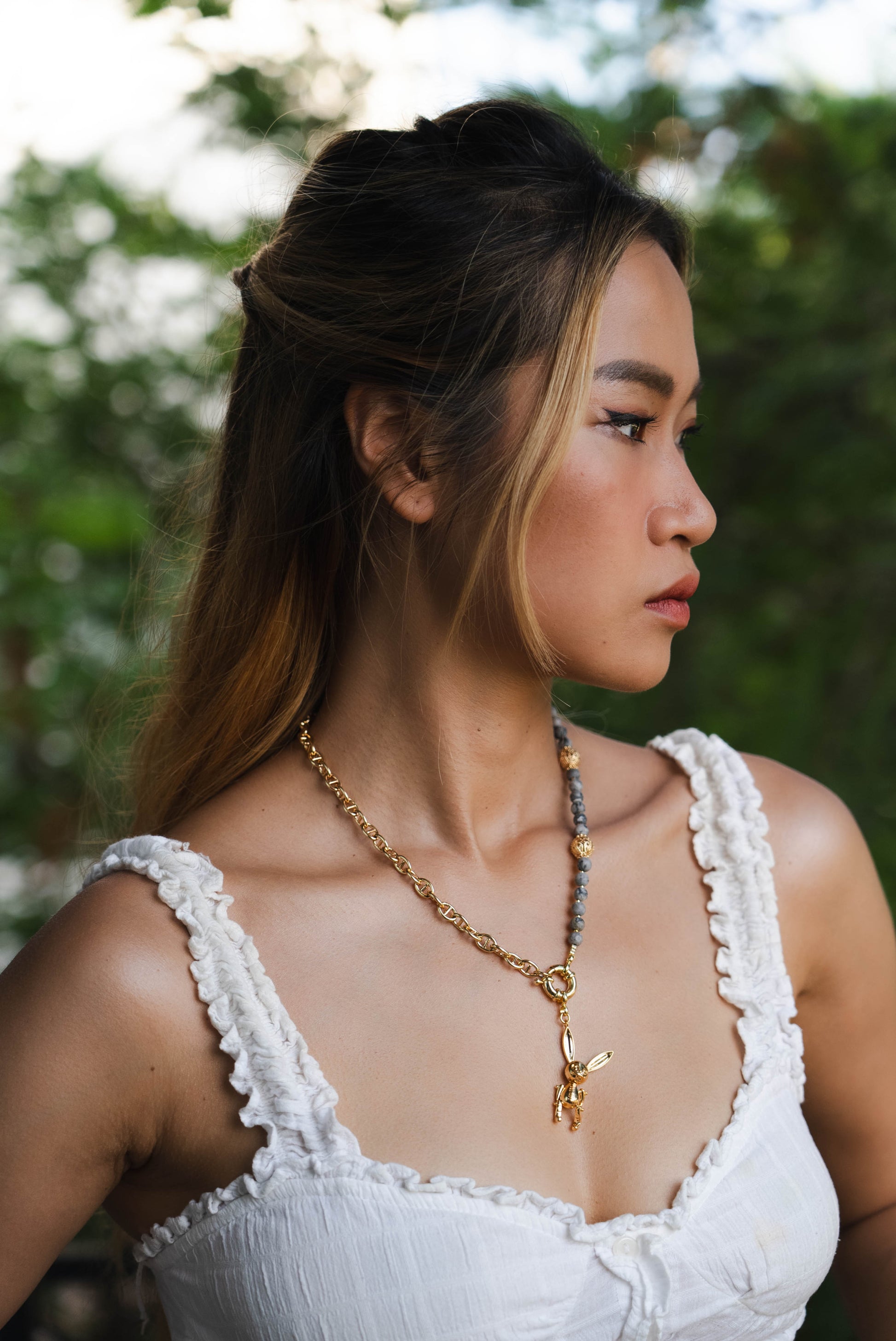Wonderland Necklace | Minh Atelier - Jasper - Jewelry - 18k