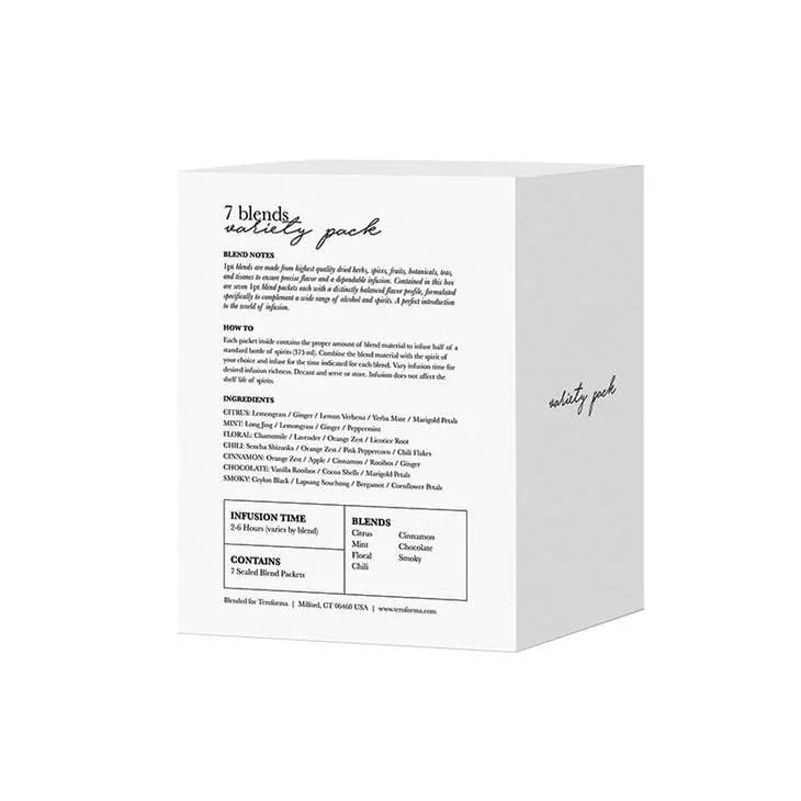 1pt Infusion Variety Pack | Teroforma - Pantry - Cocktail -