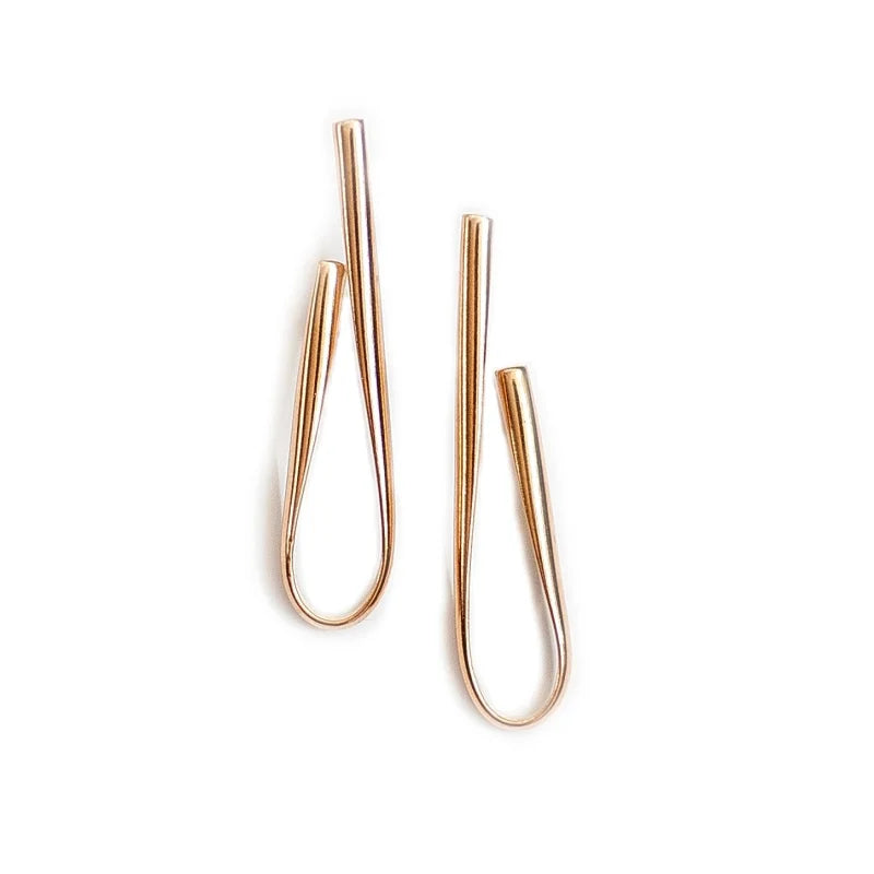 Abstract Loop Earrings | Michelle Starbuck Designs - Jewelry
