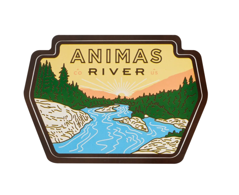 Animas River Sticker | Sendero Provisions Co. - Stickers