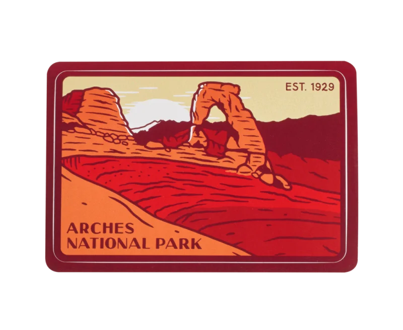 Arches National Park Sticker | Sendero Provisions Co. -