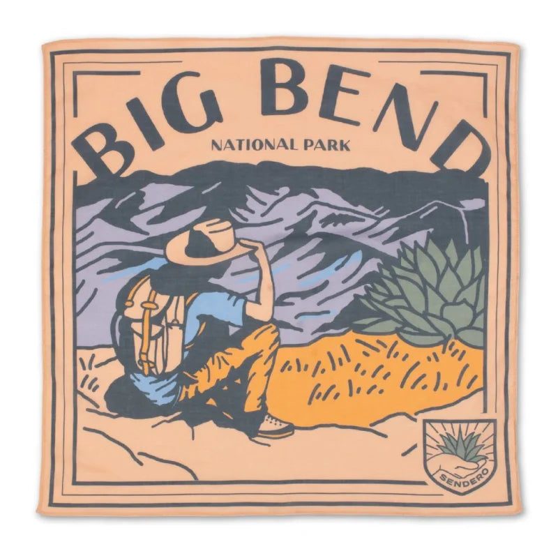 Big Bend National Park Bandana | Sendero Provisions Co. -
