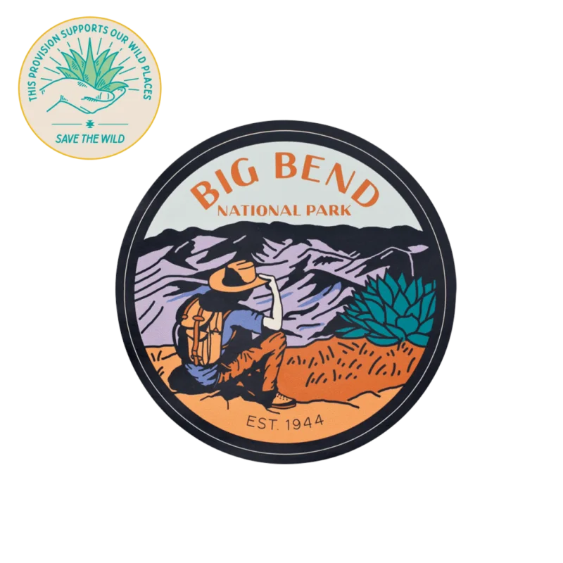 Big Bend National Park Sticker By Sendero Provisions Co.