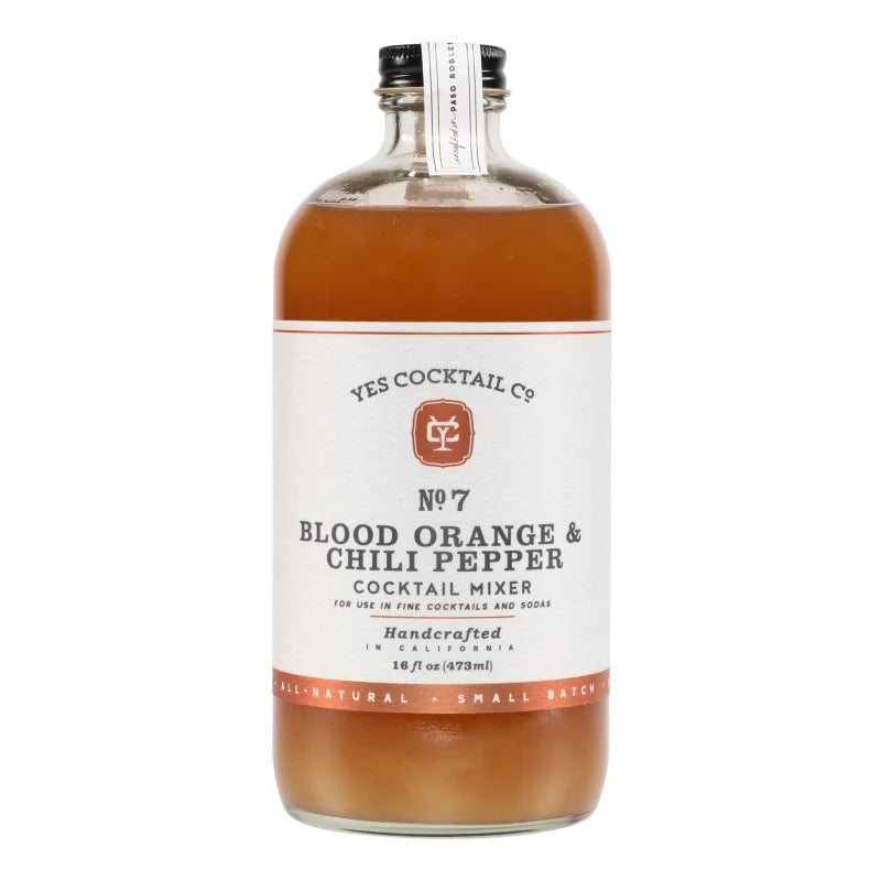 Blood Orange & Chili Pepper Cocktail Mixer | Yes Co. -