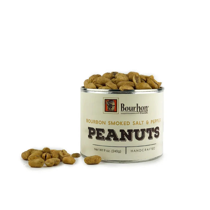 Bourbon Smoked Salt & Pep Peanuts | Barrel Foods - Pantry -