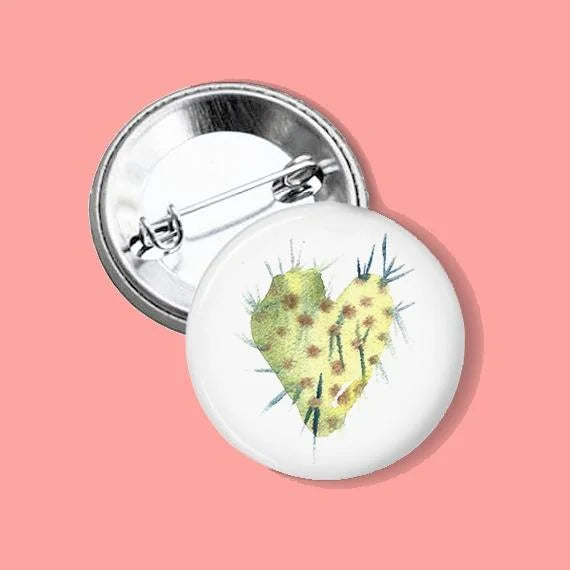 Button | Cacti Love | Paige Poppe Art - Accessories - Button